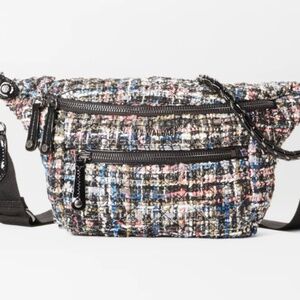 MZ Wallace Crosby Sling in Midnight Sparkle